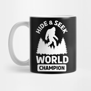 Sasquatch Hide and Seek World Champion Mug